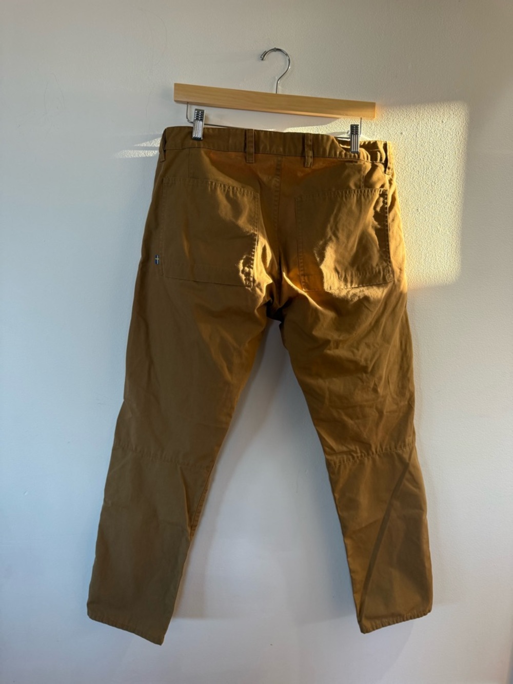 Fjallraven Men's Tan Cargo Pants - Picture 2 of 6